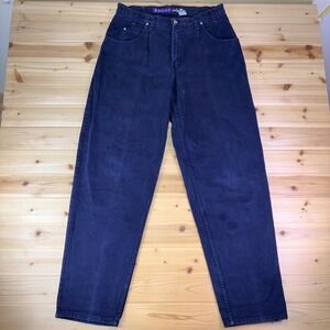 Vintage Levis Silvertab Jeans Mens 34x34 Dark Wash Baggy Denim Blue Jeans